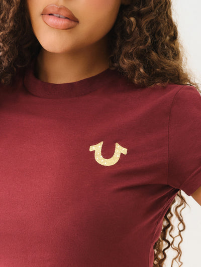 True Religion Money Buddha Ss Tee Chocolate Truffle