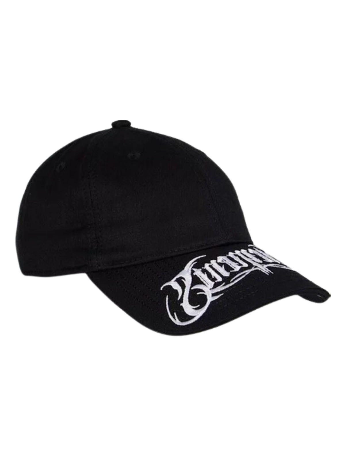 Vetements Cap Metal Logo Black-White