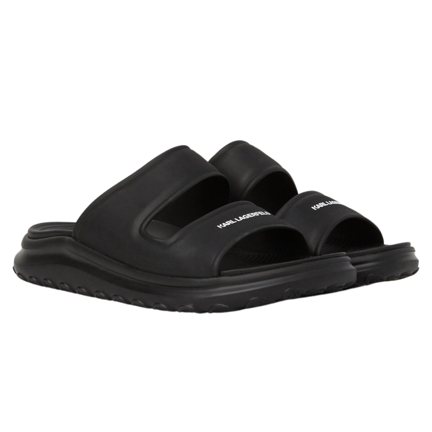Karl Lagerfeld Slide Skuba 2 Strap Black