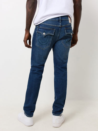 True Religion Rocco Sn Flap Skinny Medium Blizzard Wash
