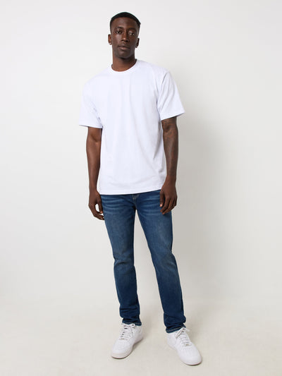 True Religion Rocco Sn Flap Skinny Medium Blizzard Wash