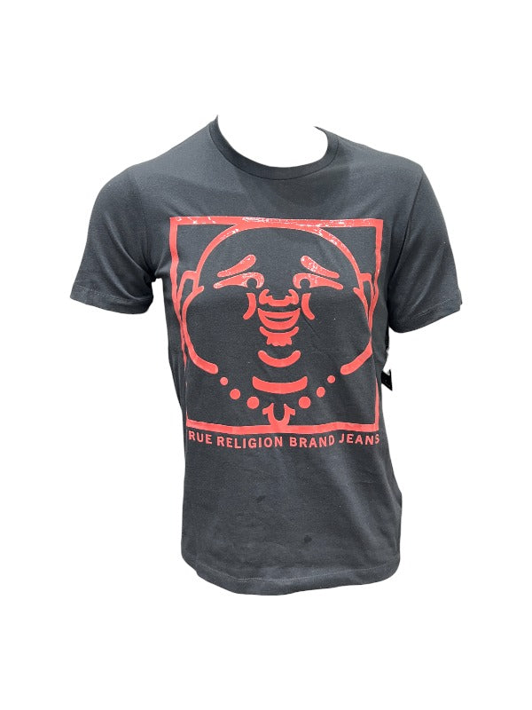 True Religion T-Short Buddha In A Box Jet Black