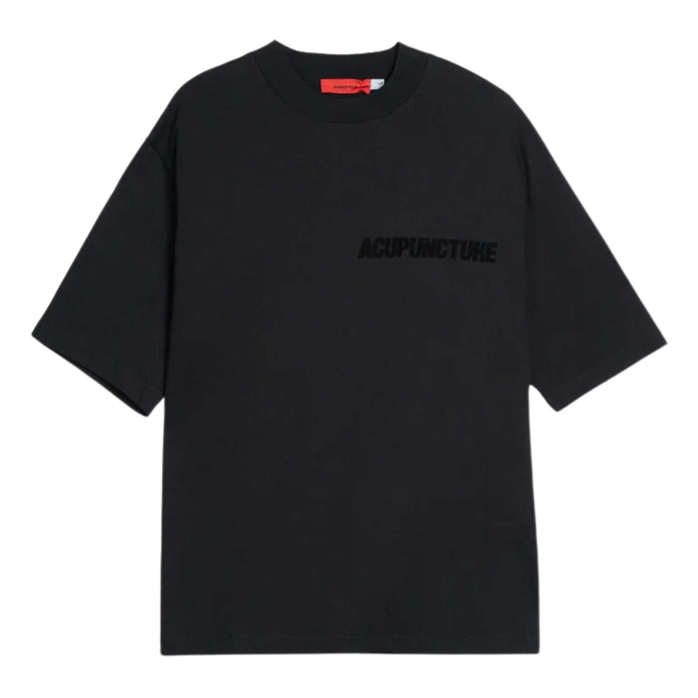 Acupuncture T-Shirt Mono Logo Black