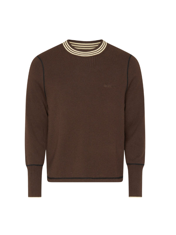 Y-3 Sweater Knit Dark Brown
