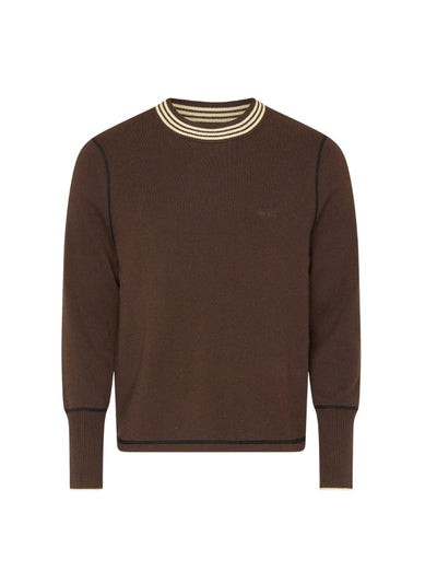 Y-3 Sweater Knit Dark Brown
