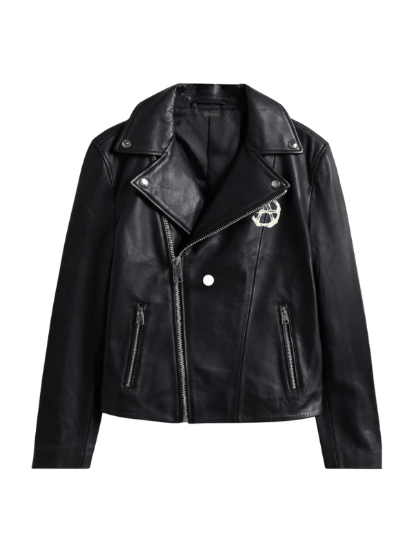 Acupuncture Jacket Bomber Skull Black