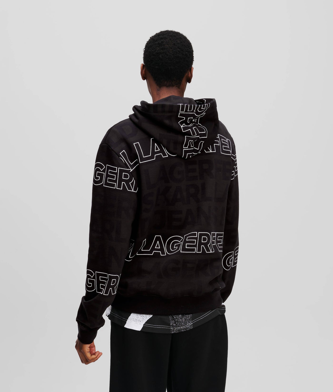 ALL-OVER LOGO HOODIE