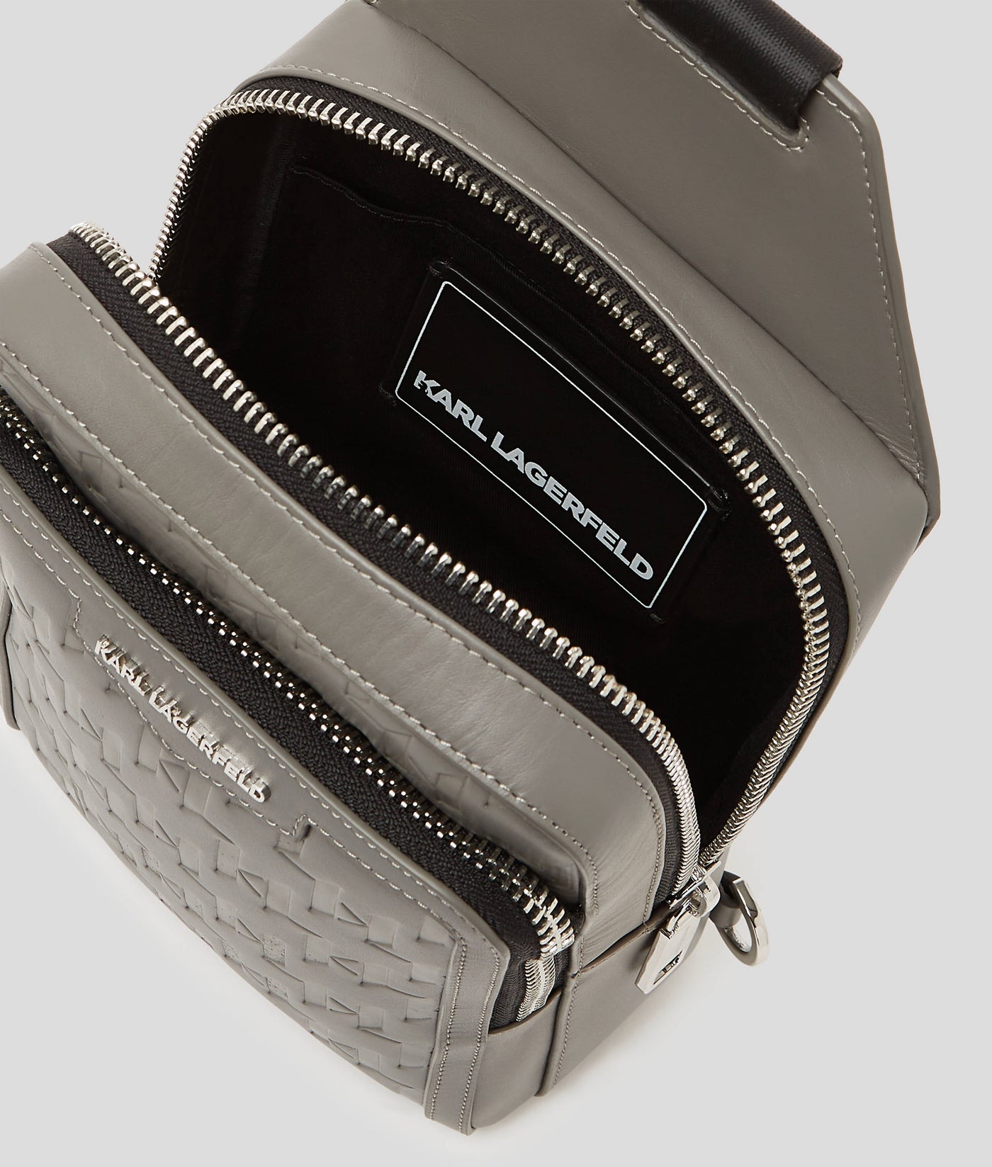 K/LOOM LEATHER SLING BAG