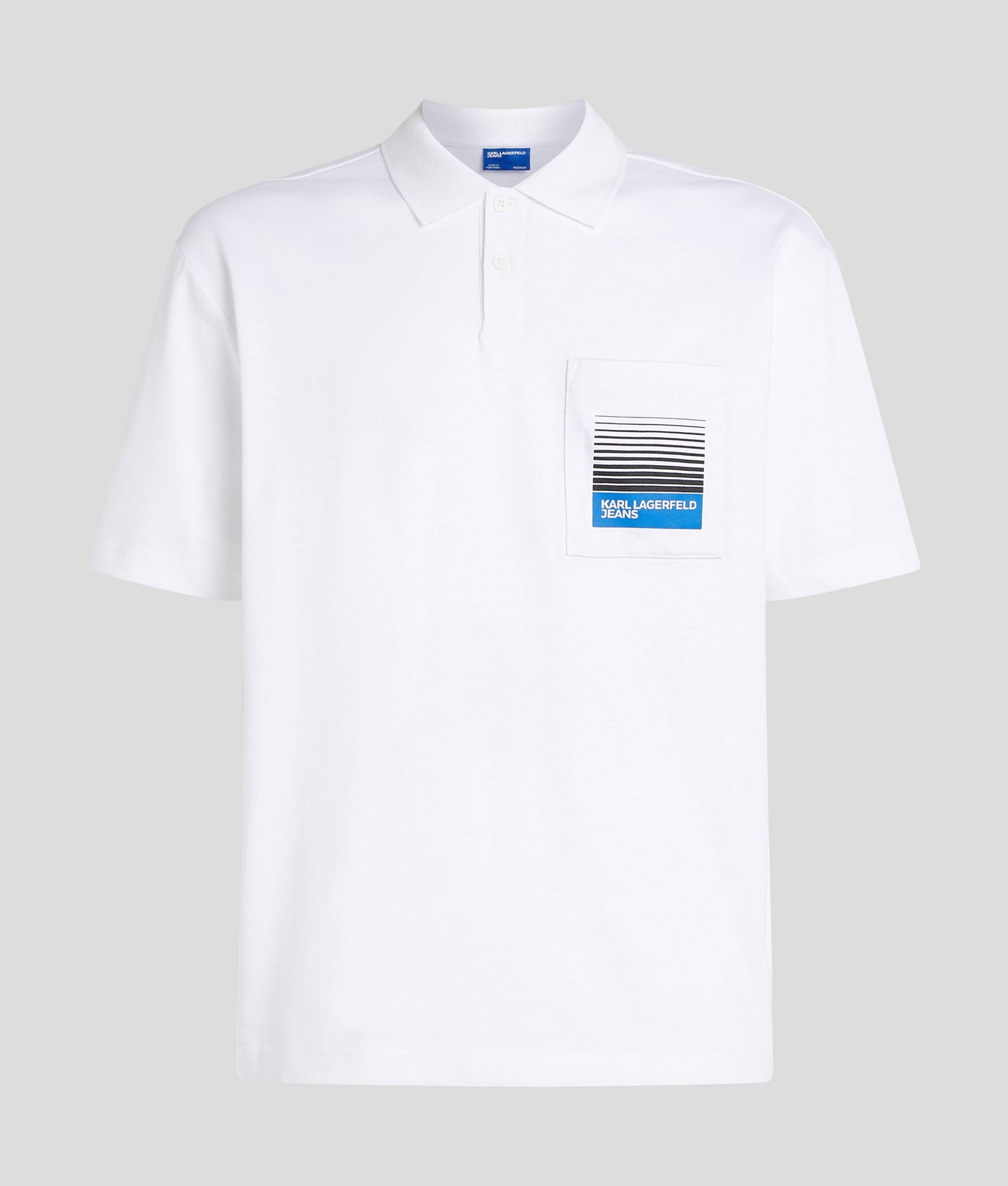 BOX FADE LOGO POLO SHIRT