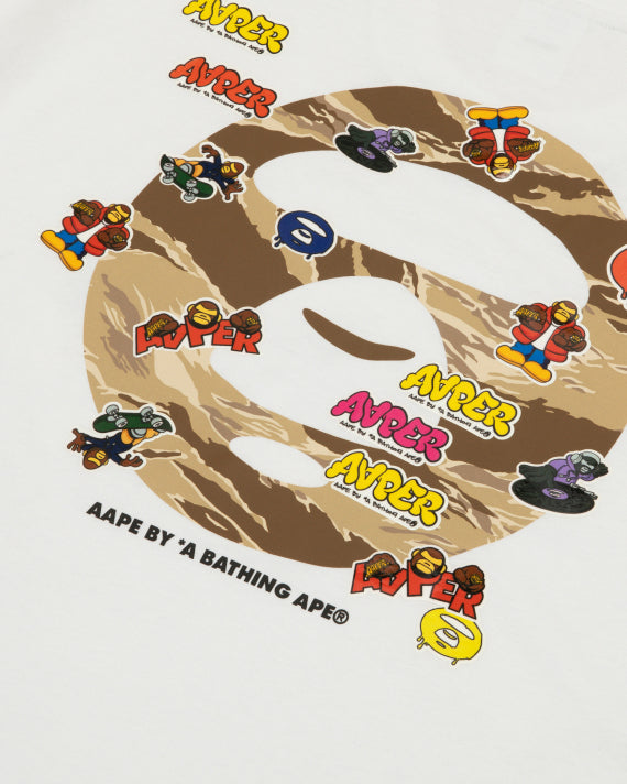Aape T-Shirt Playful Logo White