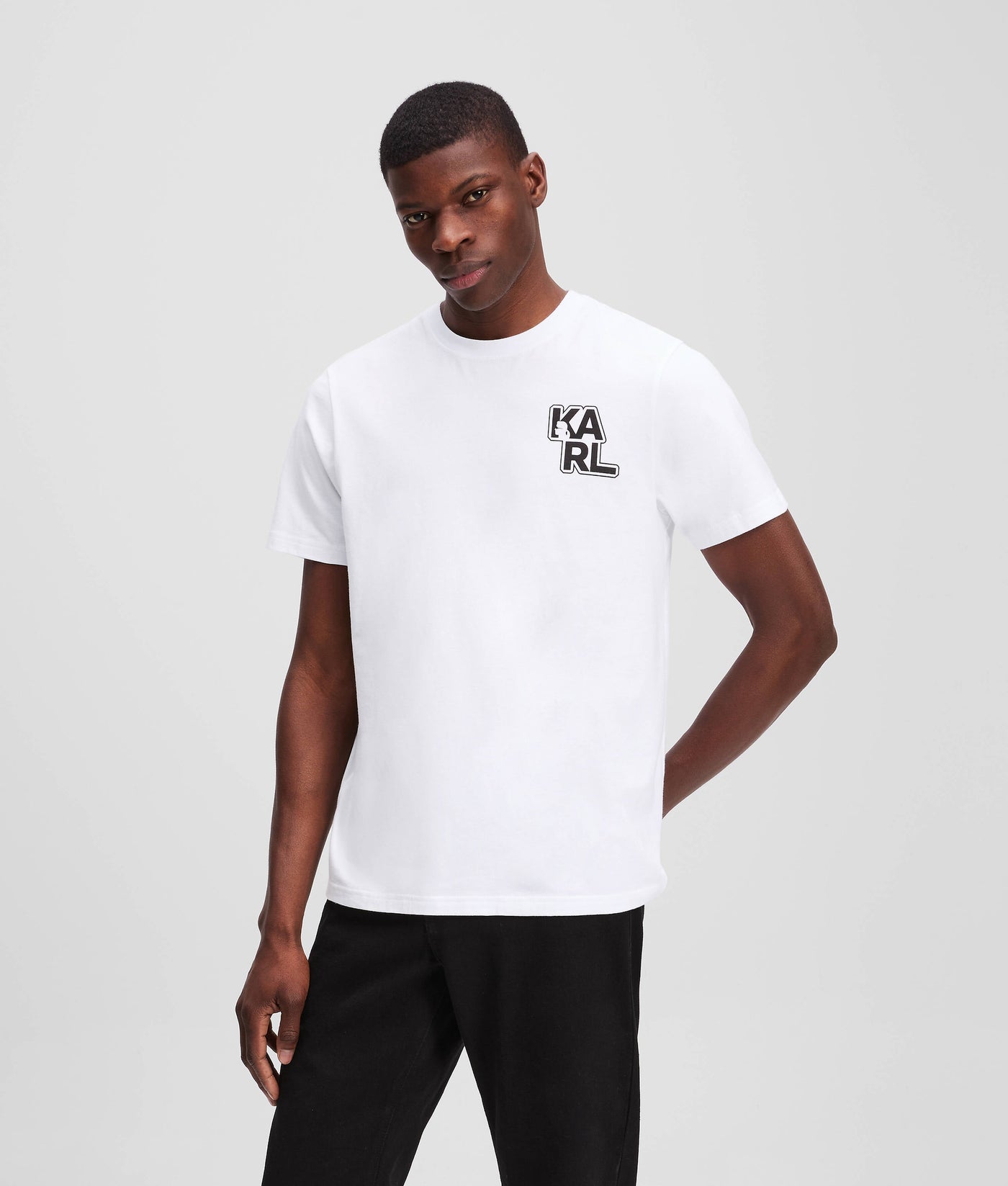 VARSITY KARL LOGO T-SHIRT