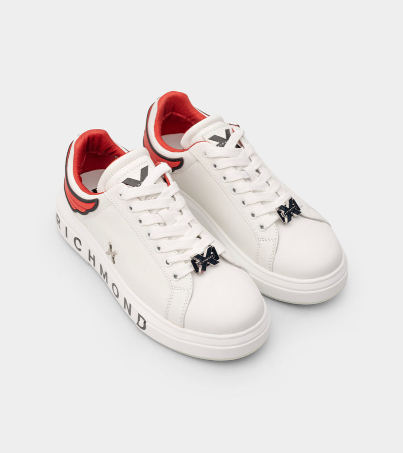 (CORE) JR MEN’S SNEAKERS LEATHER WHITE 27327 CP B