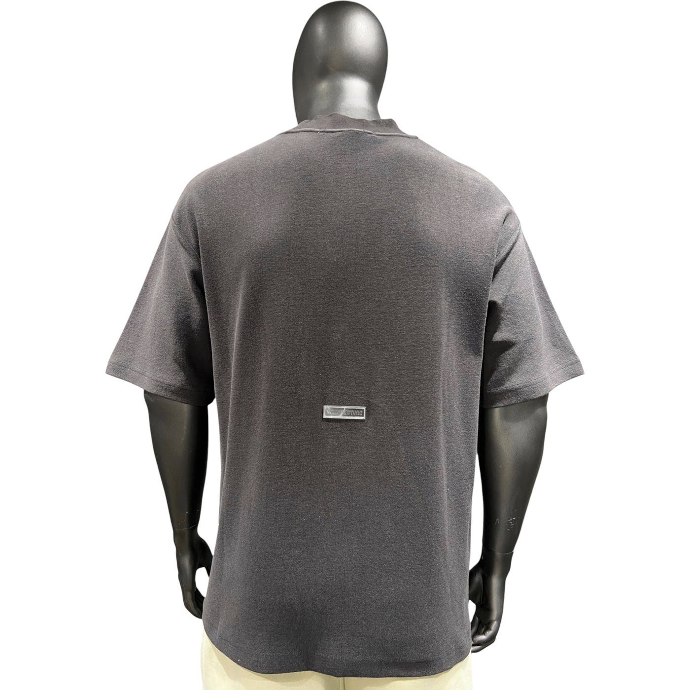 Acupuncture T-Shirt Label Charcoal Grey