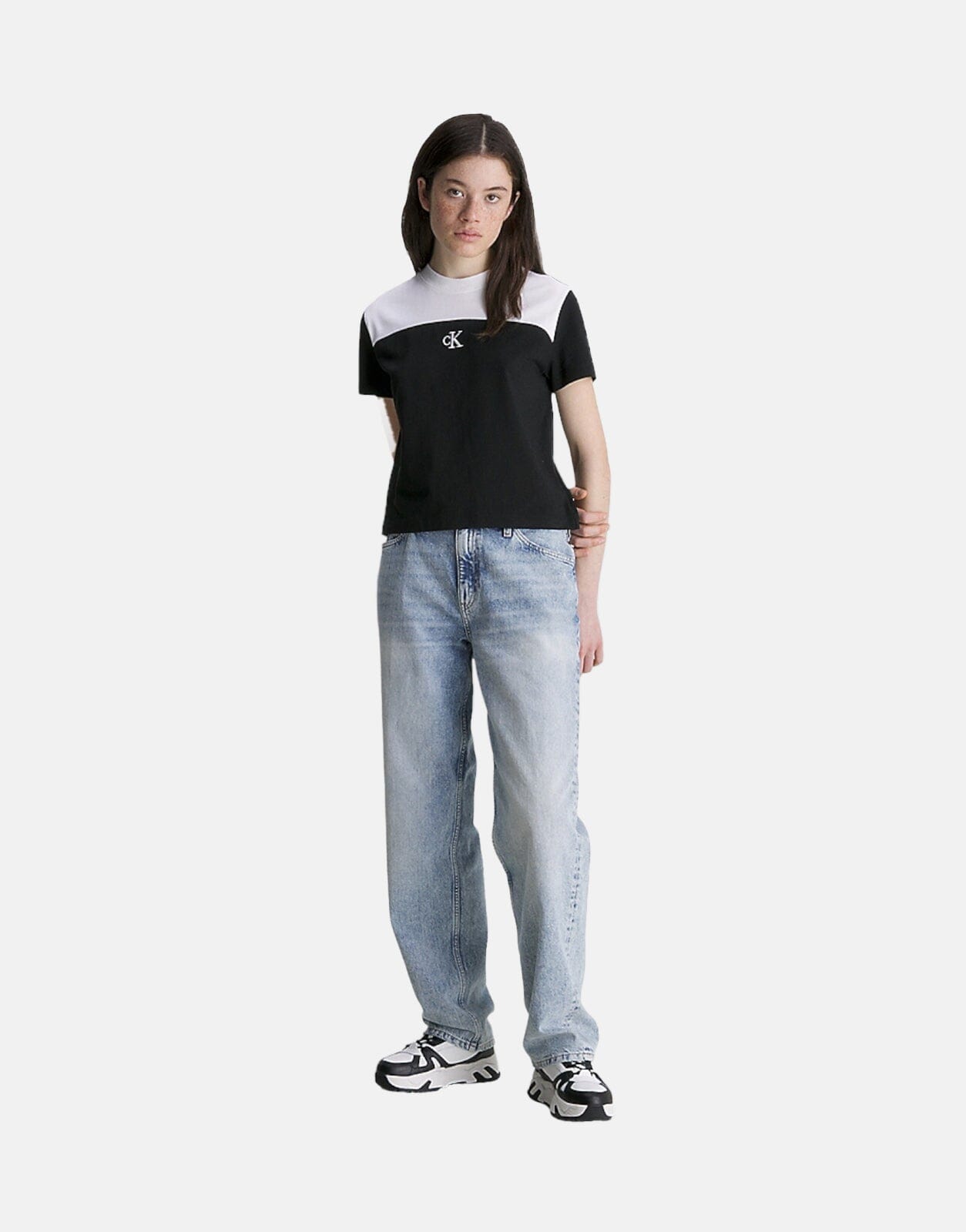Calvin Klein Color Block Relaxed T-Shirt