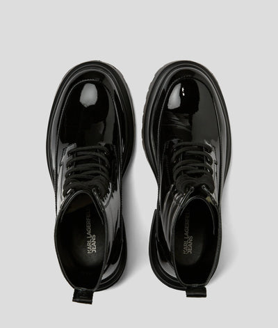 BROOKE PATENT LEATHER BOOTS