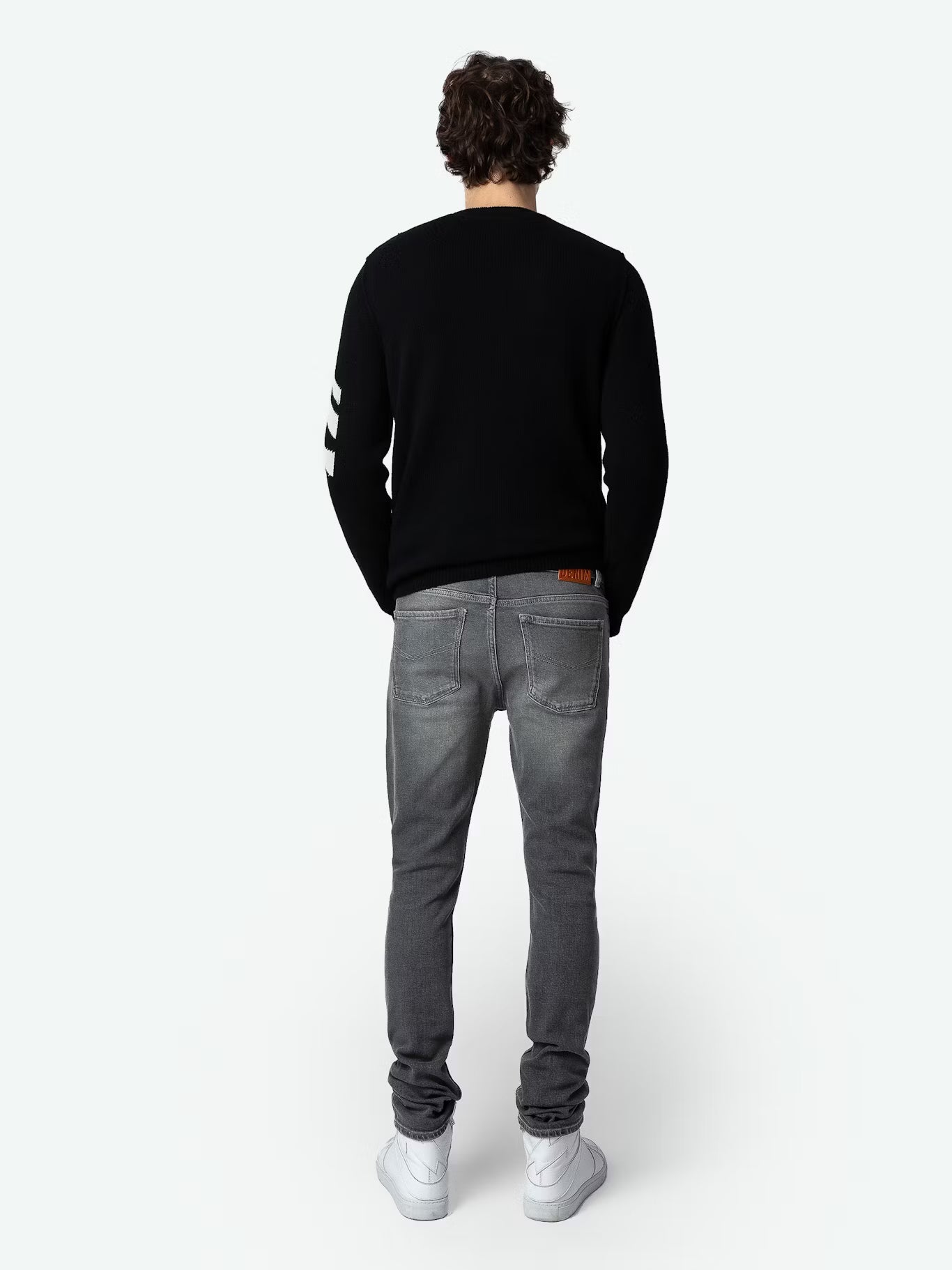Zadig & Voltaire Jeans Mick Gris Fade Black