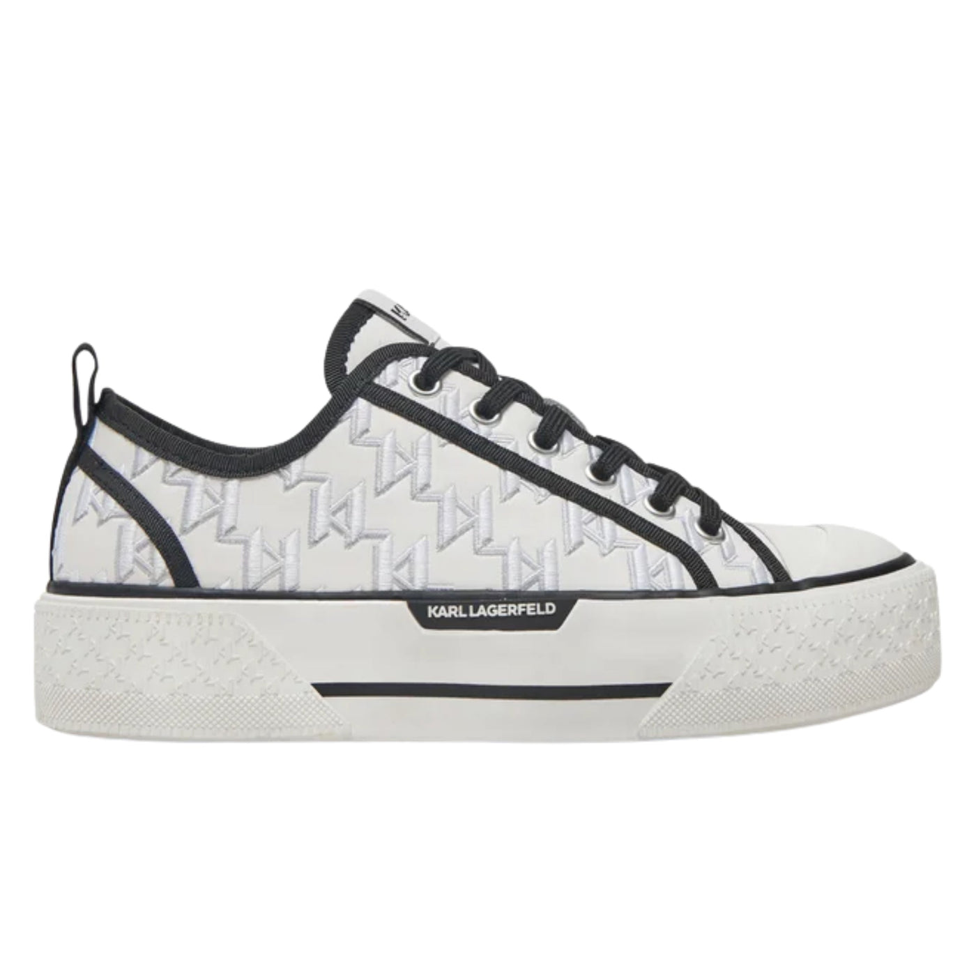 Karl Lagerfeld Sneaker Ladies Kampus Max Iii White-Black