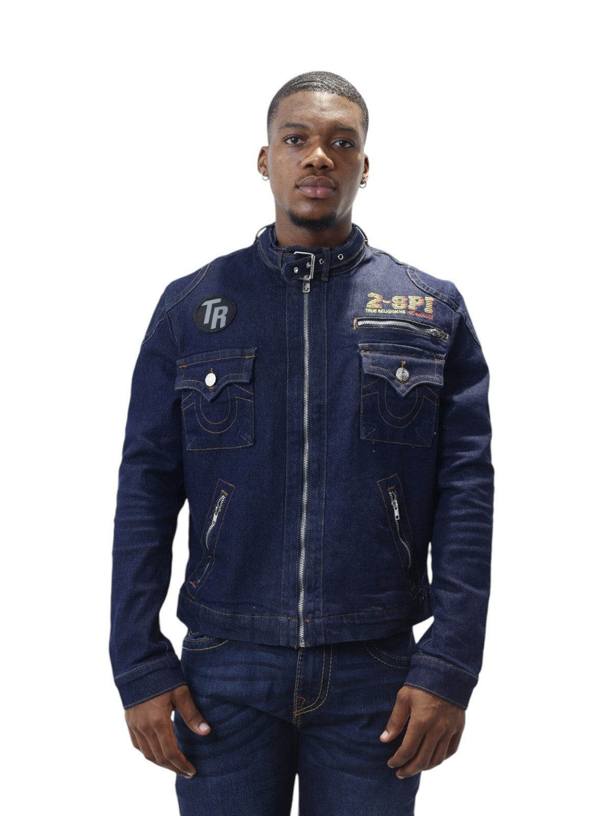 True Religion Jacket Chad Moto 2S Body Rinse