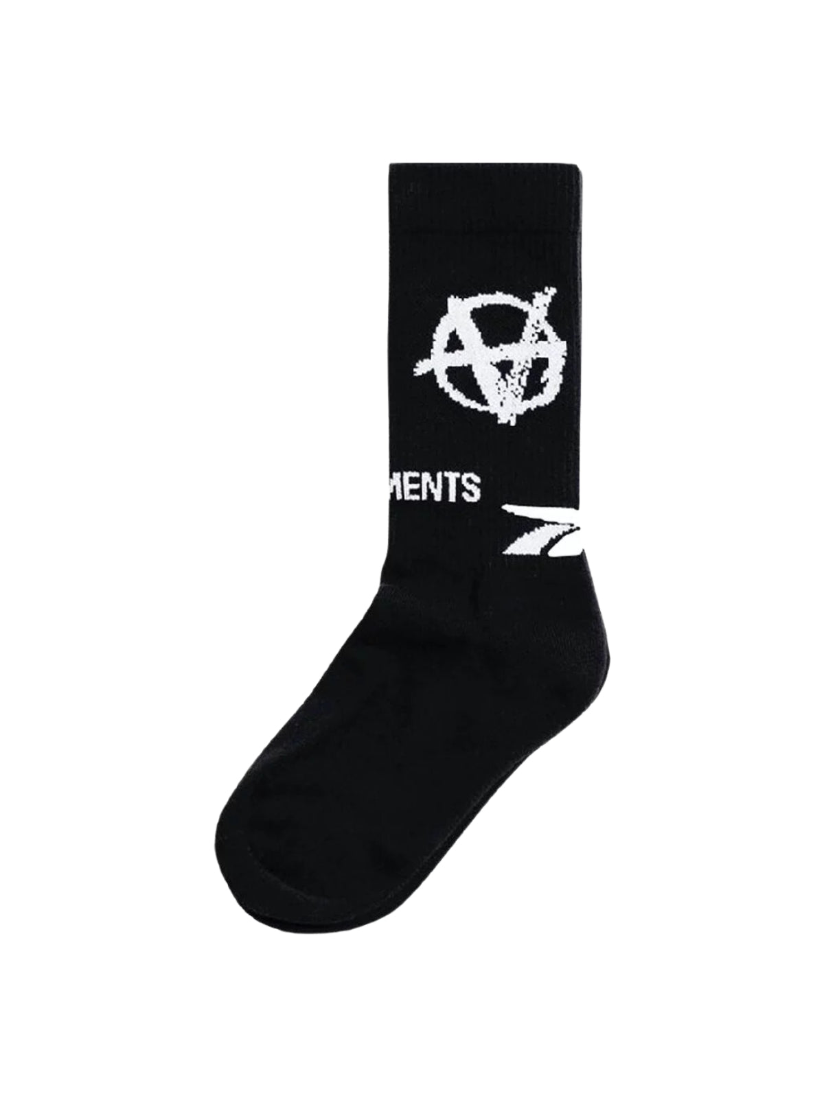 Vetements Socks New Anarchy Black
