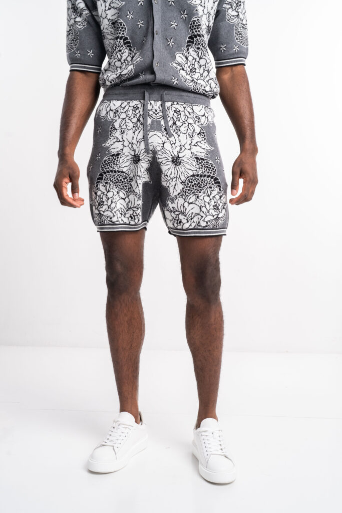 John Richmond Men’s Gatag Bermuda RMP25217BE Grey