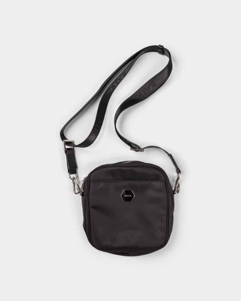 BALR Men’s Classic Messenger Bag B6234.1023 Jet Black