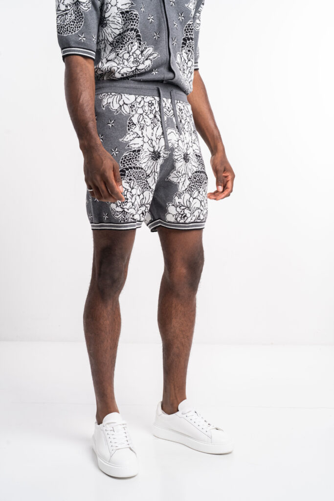 John Richmond Men’s Gatag Bermuda RMP25217BE Grey