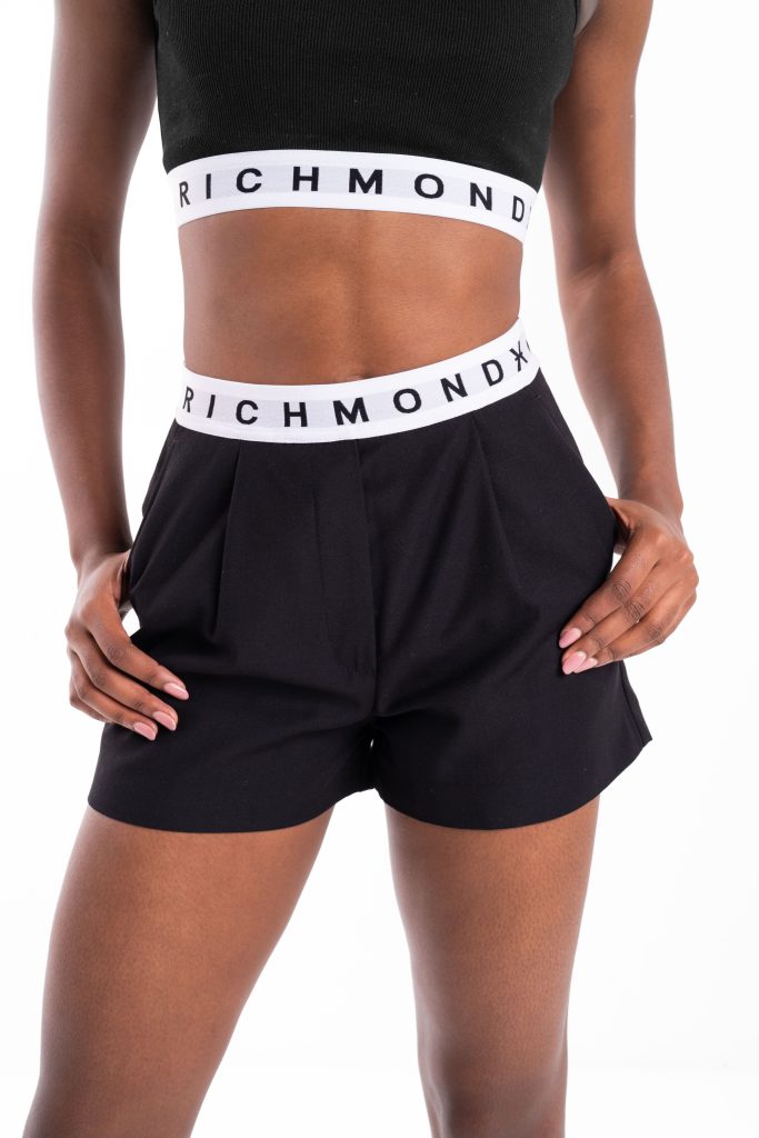 John Richmond X Ladies Stemak Shorts | UWP25036SHHB Black