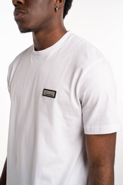Mallet Men’s Plaque Tee Organic ORG252 TEE05 WHTX